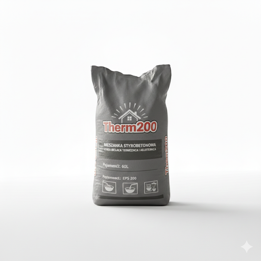 Styrobeton w workach Lekki EPS 200 styropian Izolacja 33x 60 l