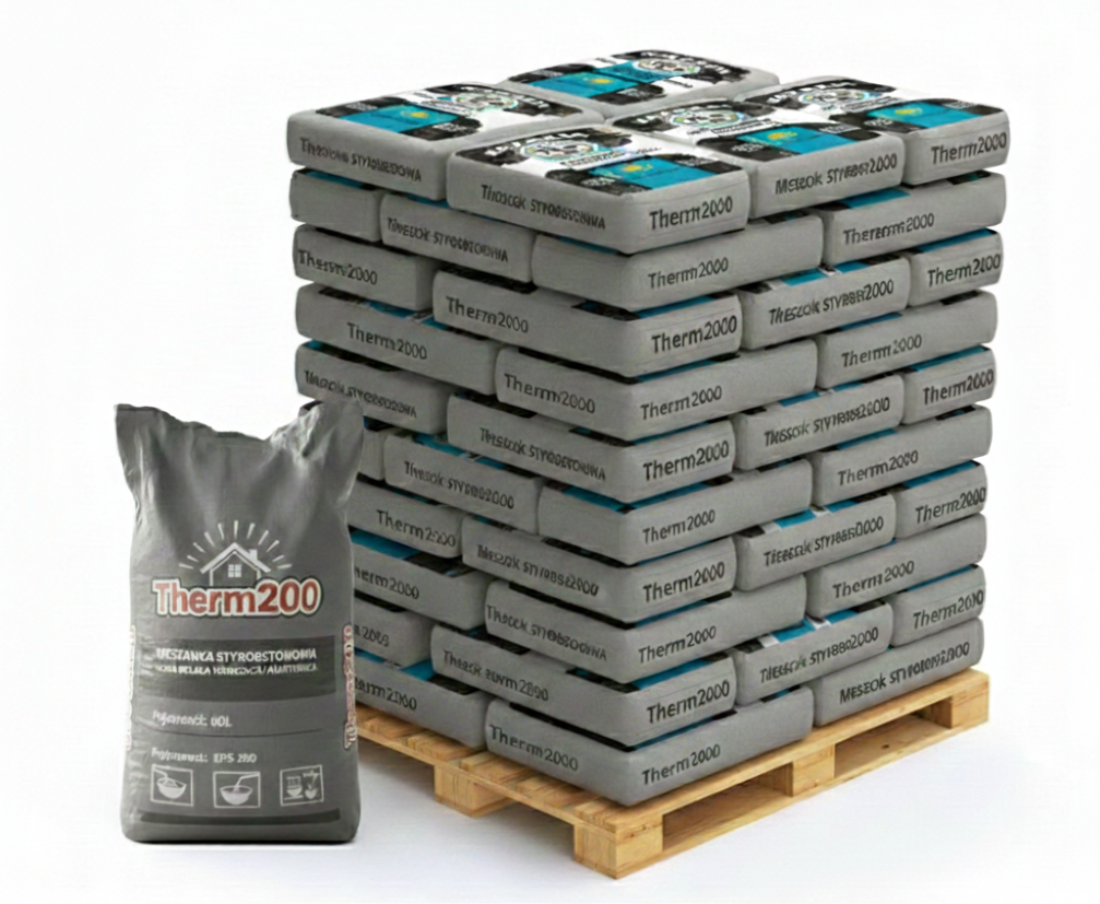 Styrobeton w workach gotowy styrobeton 33x 60 l