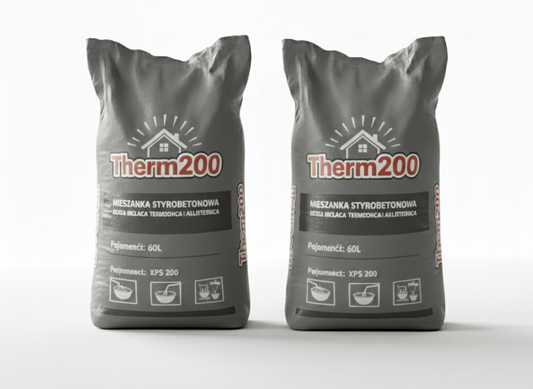 Styrobeton w workach gotowy styrobeton 2x 60 l