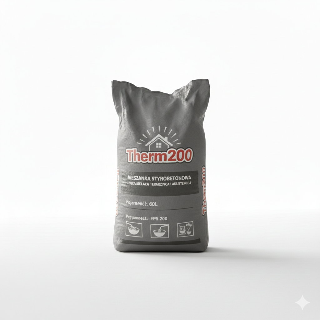 Styrobeton w workach Lekki EPS 200 styropian Izolacja 2x 60 l